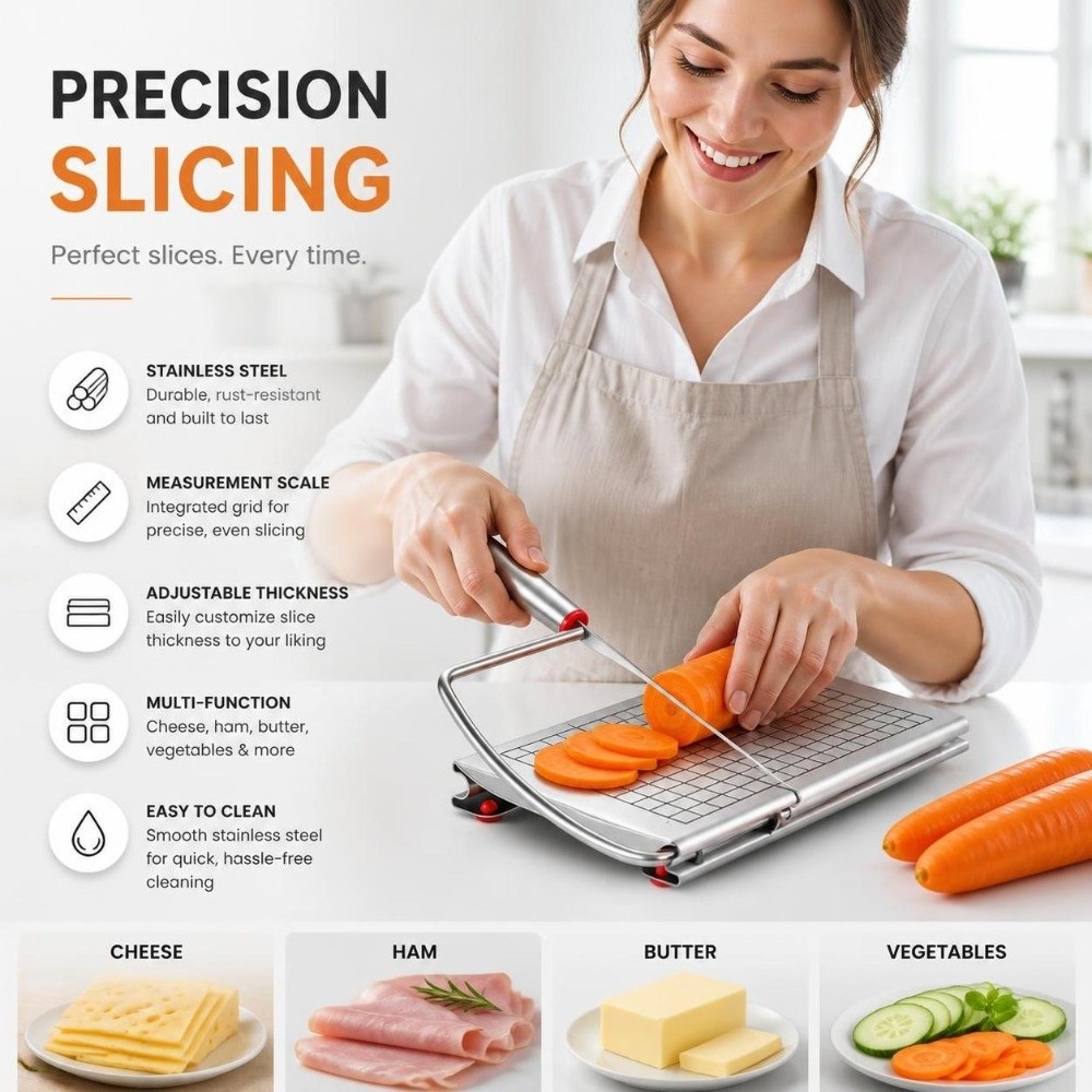 Kitchen Gadgets Wirecutter - Krajalnica do masła i sera ze