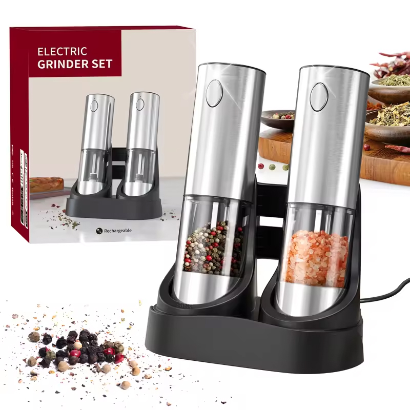 Kitchen Gadgets Electric - Elektryczny młynek do soli i pieprzu
