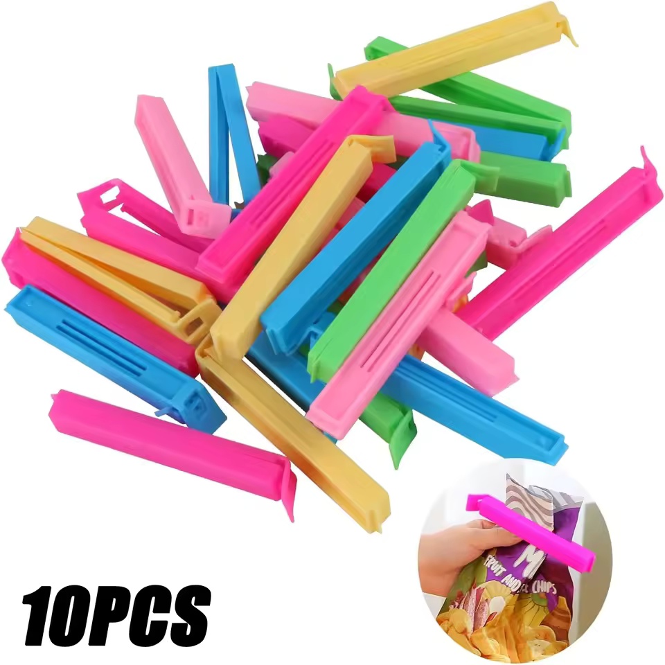 Kitchen Gadgets Under $10 - 5/10/20 SZT. Przenośne Klipsy do Zamykania