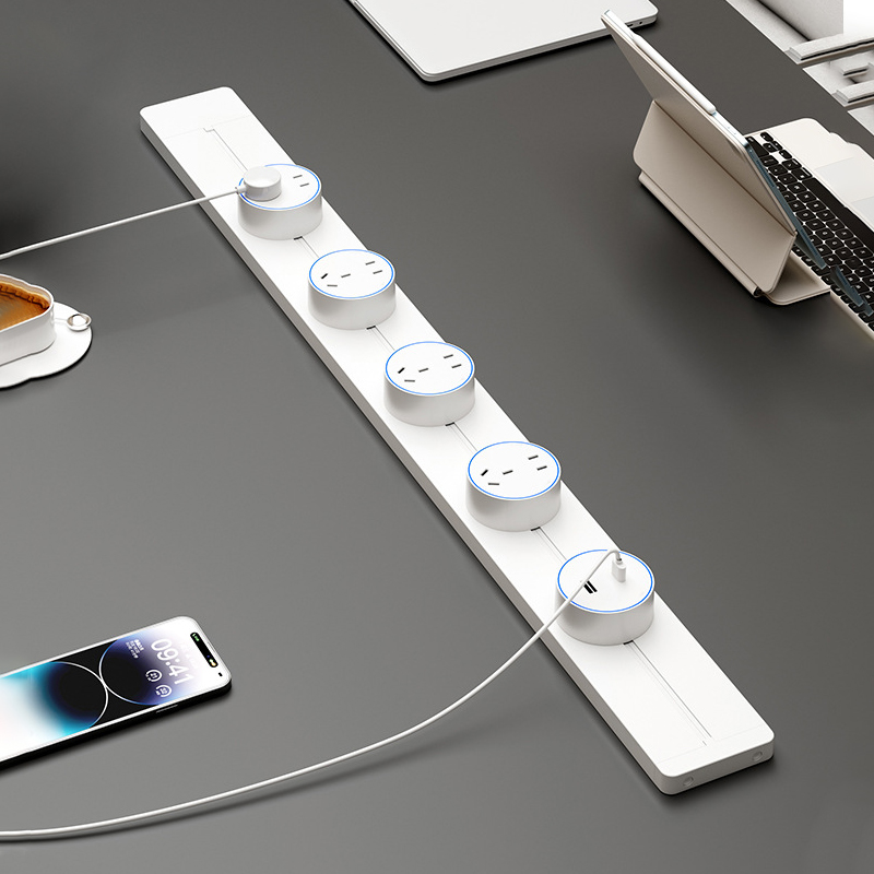 Kitchen Gadgets Electric - Szyna zasilająca z gniazdami, ruchoma szyna