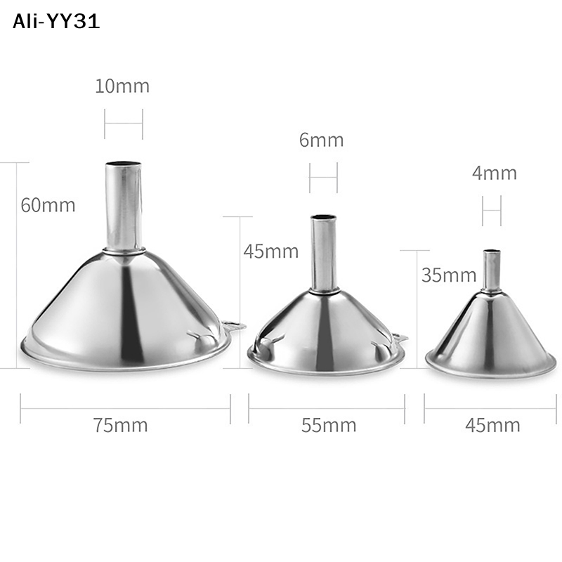 Kitchen Gadgets New - 【YY】3 szt./zestaw Nowe mini lejki ze