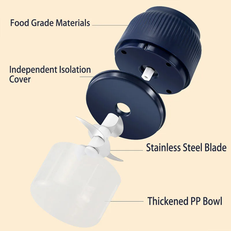 Kitchen Gadgets Electric - 250 ml – miniaturowy, bezprzewodowy, elektryczny