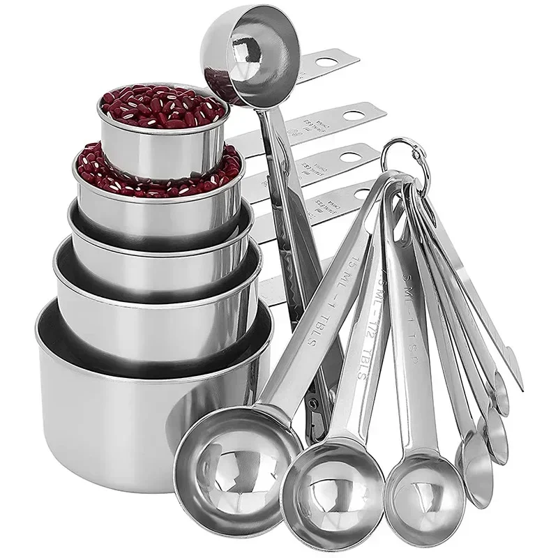 Kitchen Gadgets Under $10 - 8/10/11 sztuk miarki i łyżki ze