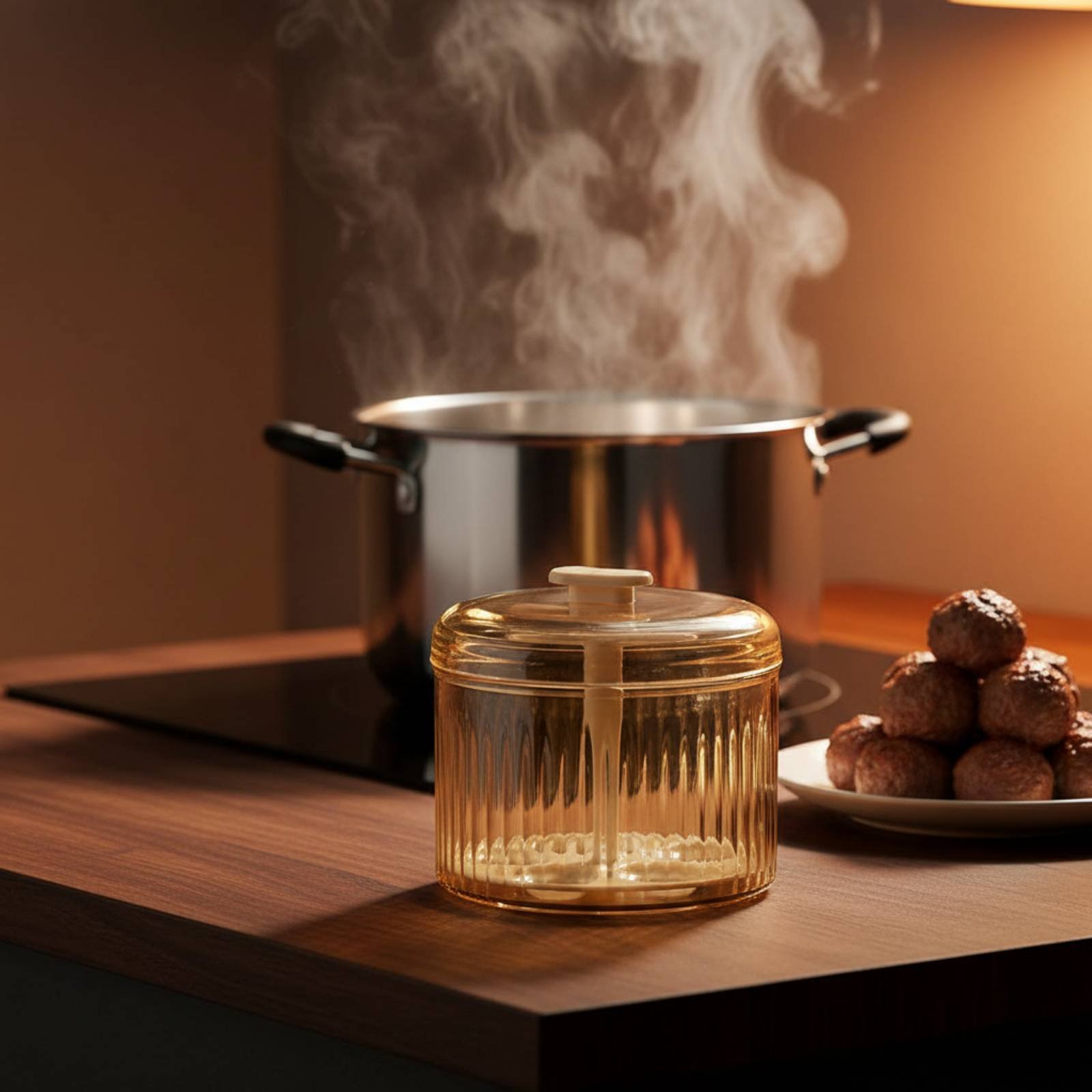 Kitchen Gadgets Save Time - Praska ręczna do klopsików, robiona na
