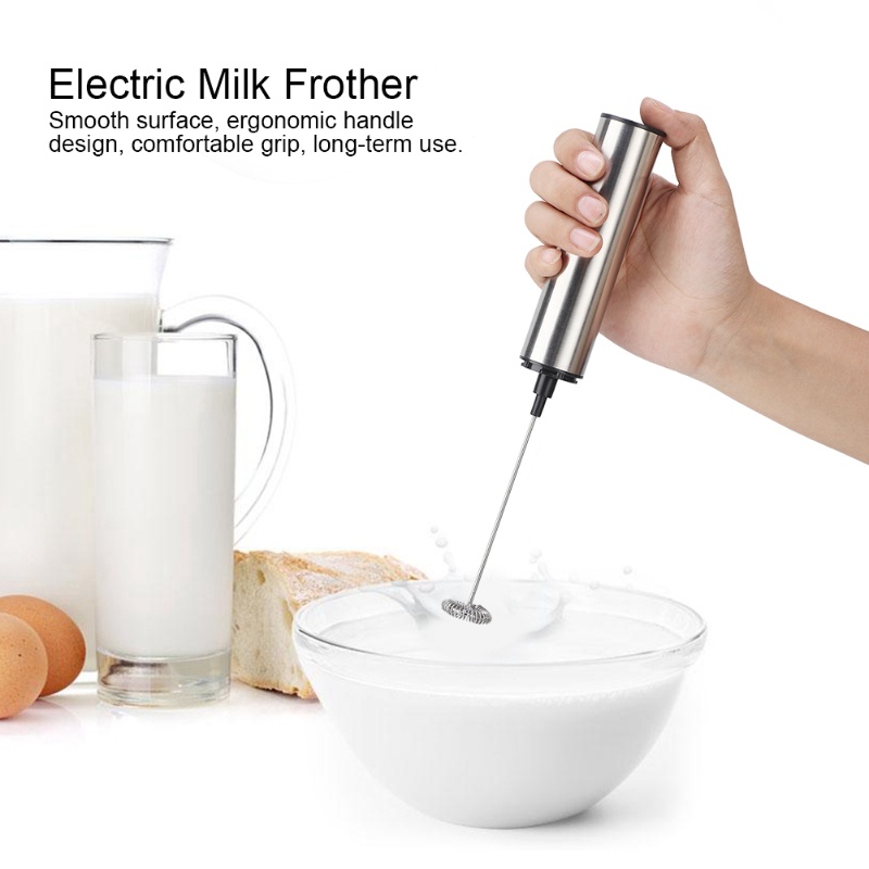 Kitchen Gadgets Electric - Ręczny elektryczny spieniacz do mleka, ładowalny