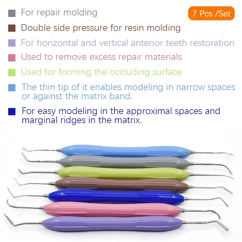 Silicone Spatula Set - Profesjonalny zestaw dentystyczny LM Arte -