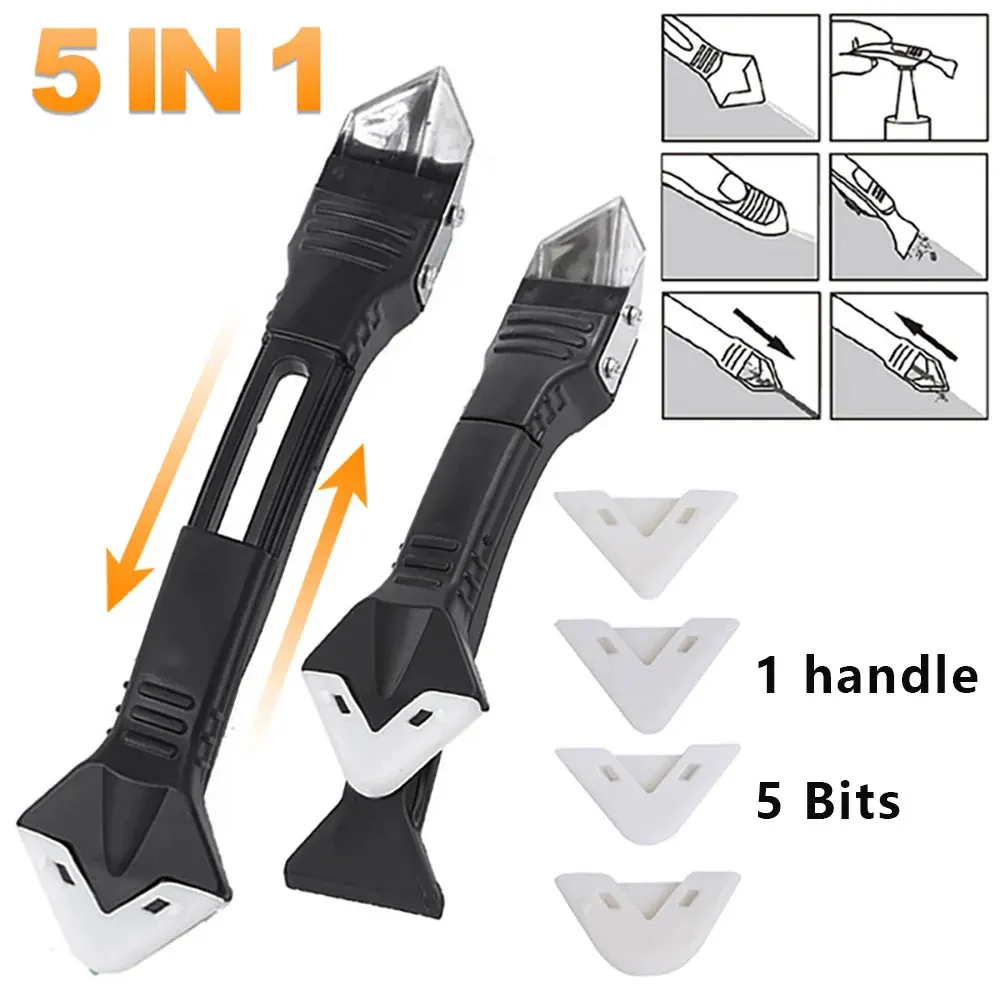 Silicone Spatula Set - Zestaw narzędzi 5 w 1 z