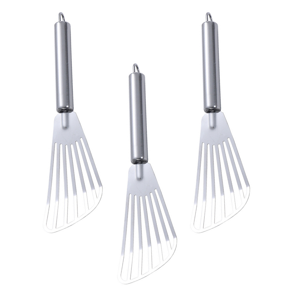 Kitchen Gadgets And Equipment - 3 szt. szpatułek ze stali nierdzewnej