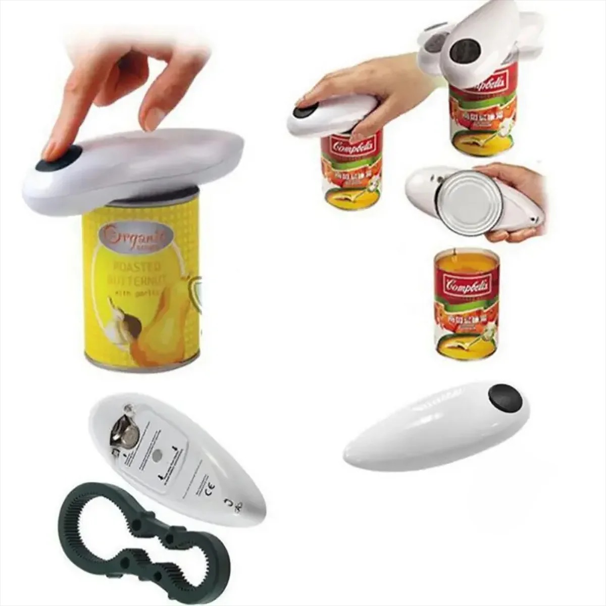 Kitchen Gadgets Electric - Elektryczny automatyczny otwieracz do słoików, wysokowydajna