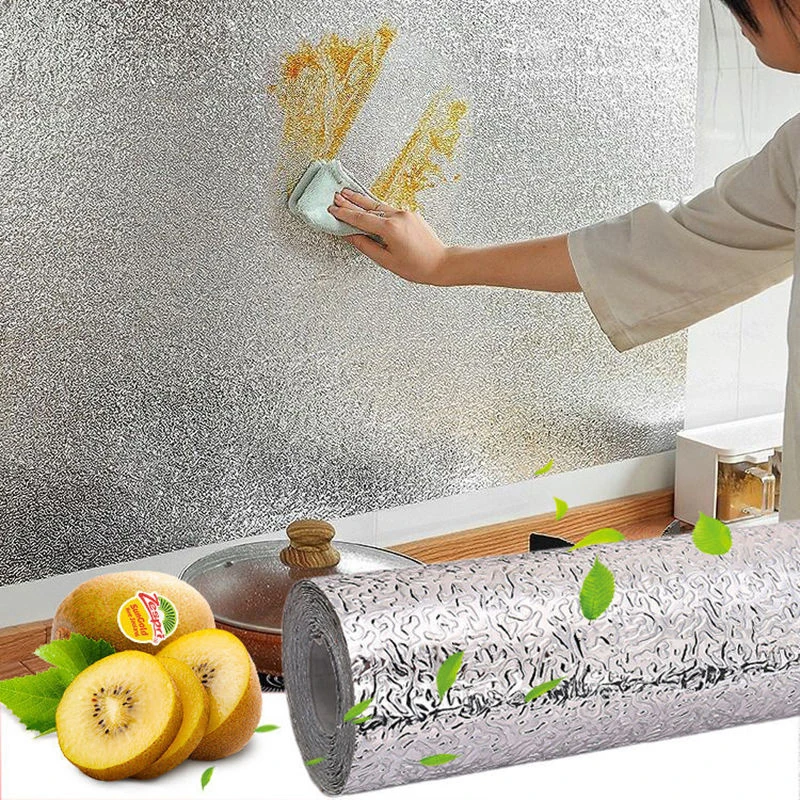 Kitchen Gadgets Wallpaper - Wodoodporne, olejoodporne naklejki kuchenne samoprzylepne, ognioodporne,