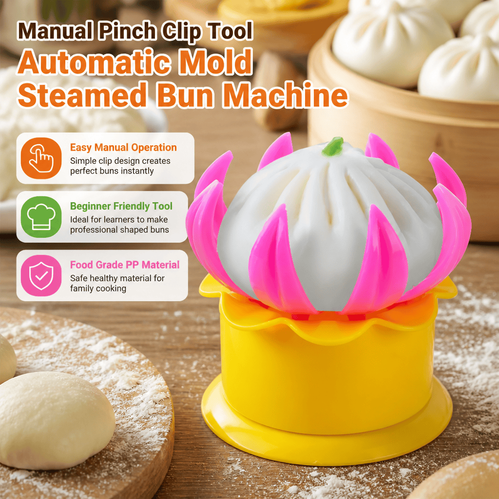 Kitchen Gadgets Save Time - Forma do bułek na parze, ręczny