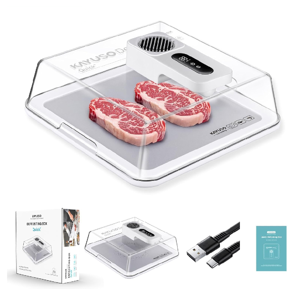 Kitchen Gadgets Electric - Taca do szybkiego rozmrażania żywności, efektywna