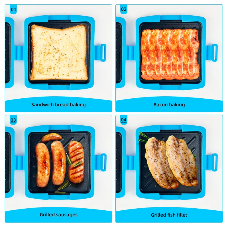 Zestaw 3 tosterek do kanapek z – Kitchen Gadgets And Tools recenzja i cena