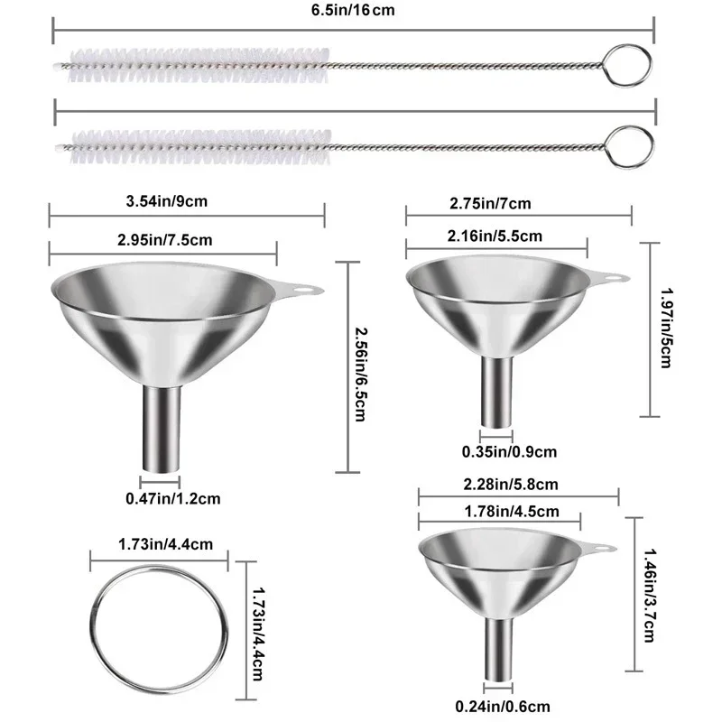 3/5 szt. Zestaw lejków kuchenn – Kitchen Gadgets New recenzja i cena