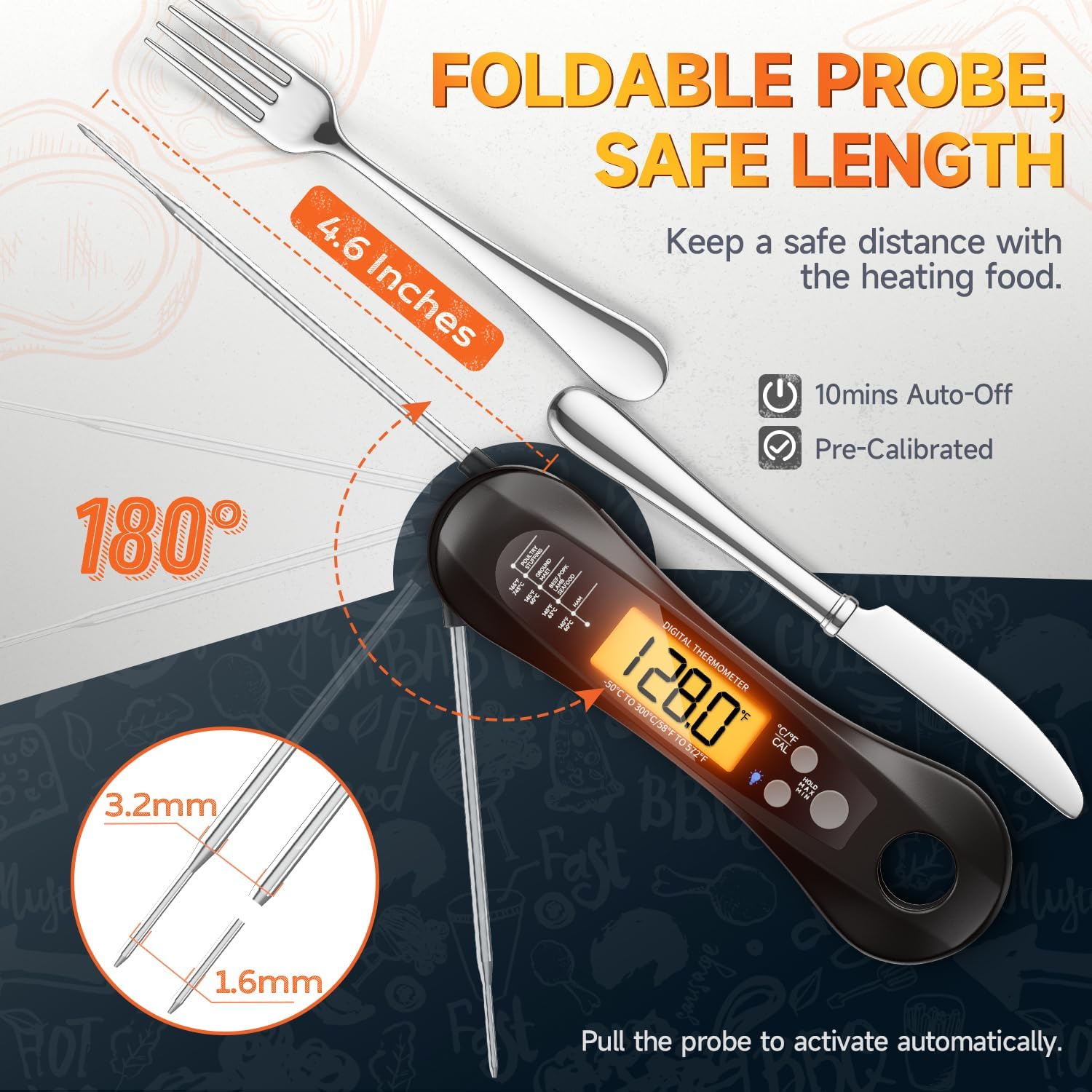 Cyfrowy termometr do mięsa, wo – Meat Thermometer recenzja i cena