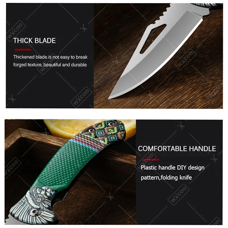 Nóż składany WXCOO ze stali ni – Kitchen Gadgets And Equipment recenzja i cena