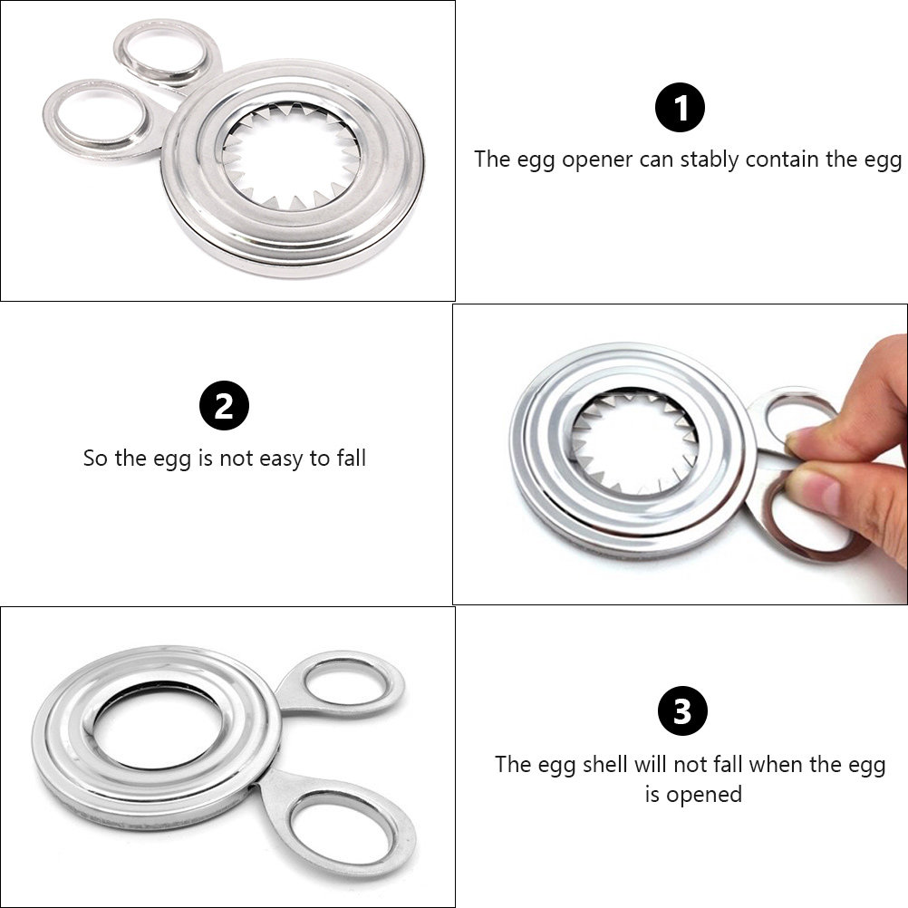 Obierak do jajek ze stali nier – Kitchen Gadgets Ideas recenzja i cena