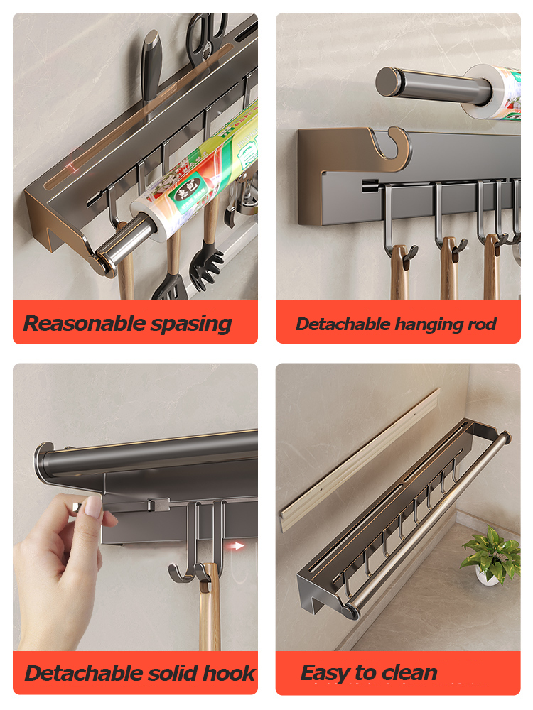 Półka ścienna ze stali nierdze – Kitchen Gadgets Wallpaper recenzja i cena