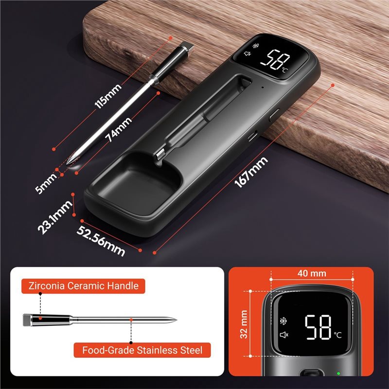 A02F - Bezprzewodowy termometr – Meat Thermometer recenzja i cena