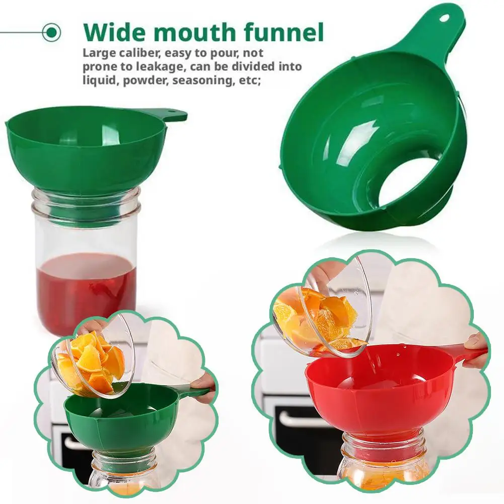 Nowy plastikowy lejek do pusze – Kitchen Gadgets New recenzja i cena