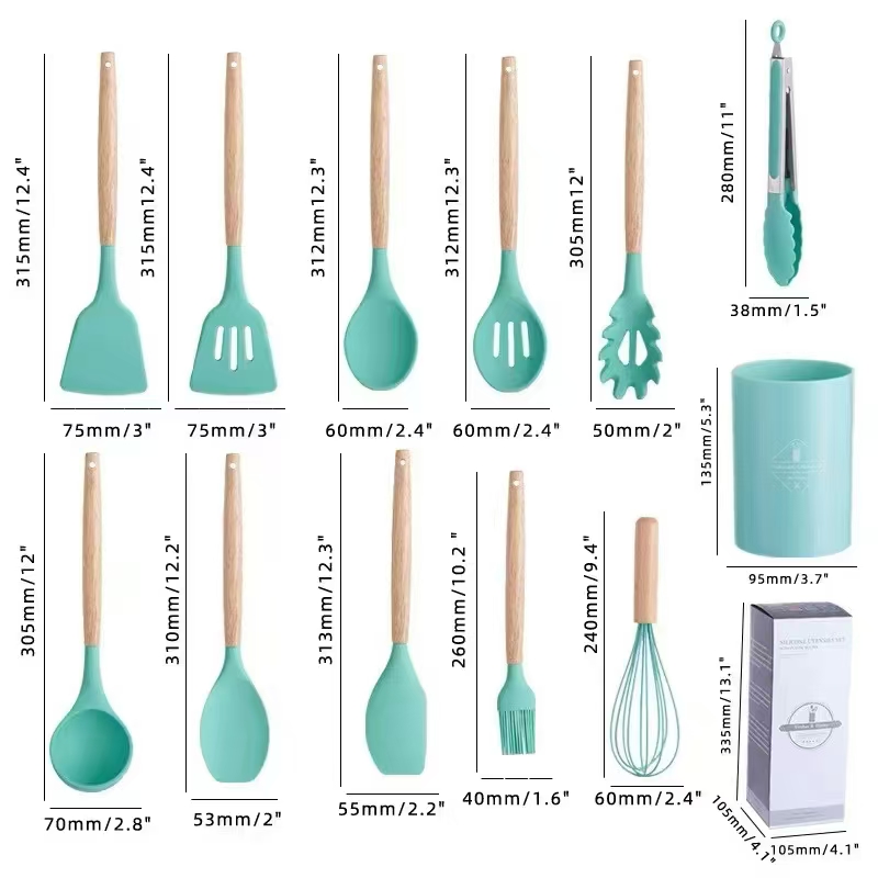 12 szt. Zestaw naczyń kuchenny – Kitchen Gadgets Under $10 recenzja i cena
