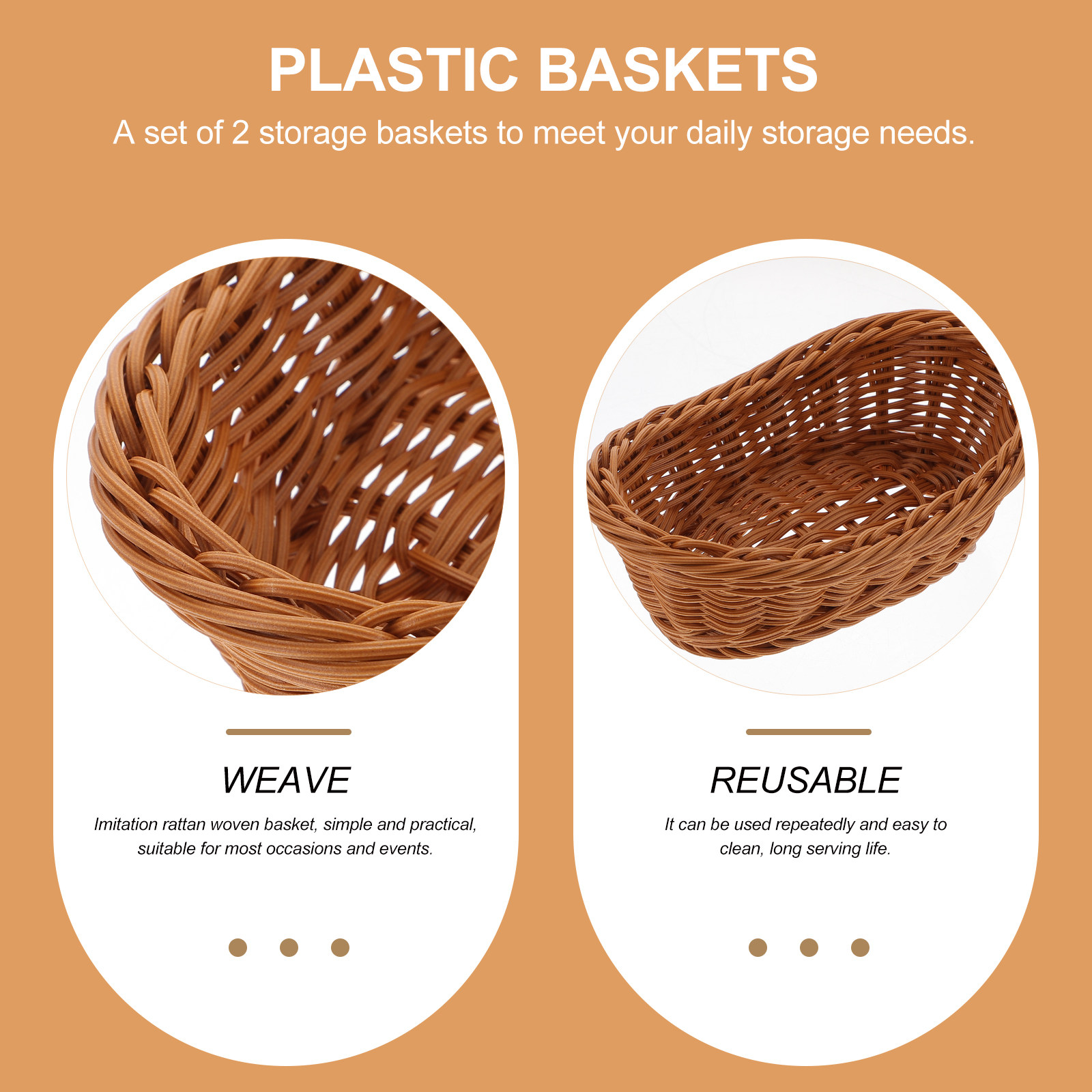 2 sztuki – koszyki do przechow – Kitchen Gadgets Store recenzja i cena